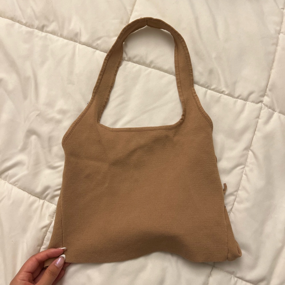 Glassons tan halter top